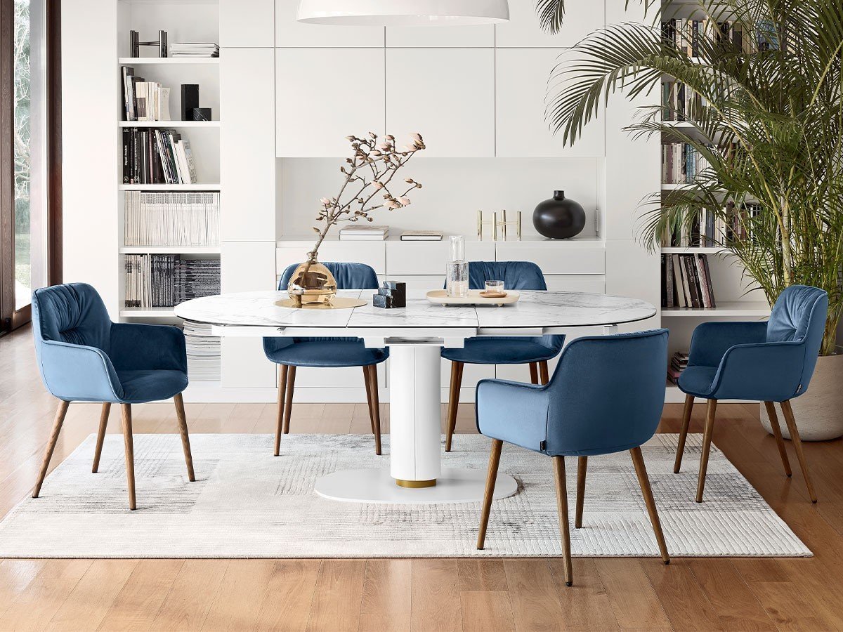 【カリガリス/Calligaris / GOODS】のELSON / エルソン CS/4137-E 150 人気、トレンドファッション・服の通販 founy(ファニー) 　エレガント 上品　Elegant　クラシック　Classic　テーブル　Table　ホーム・キャンプ・アウトドア・お取り寄せ　Home,Garden,Outdoor,Camping Gear　家具・インテリア　Furniture　テーブル　Table　ダイニングテーブル　Dining Table　other-5|ID: prp329100003463676 ipo3291000000031488532
