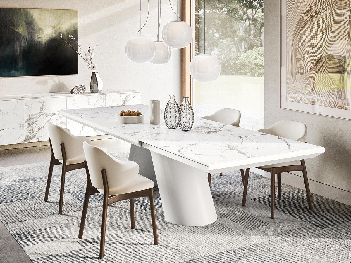 【カリガリス/Calligaris / GOODS】のAPIAN / アピアン CS/4132-R 200 人気、トレンドファッション・服の通販 founy(ファニー) 　テーブル　Table　メタル　Metal　ホーム・キャンプ・アウトドア・お取り寄せ　Home,Garden,Outdoor,Camping Gear　家具・インテリア　Furniture　テーブル　Table　ダイニングテーブル　Dining Table　other-4|ID: prp329100003463677 ipo3291000000031488536