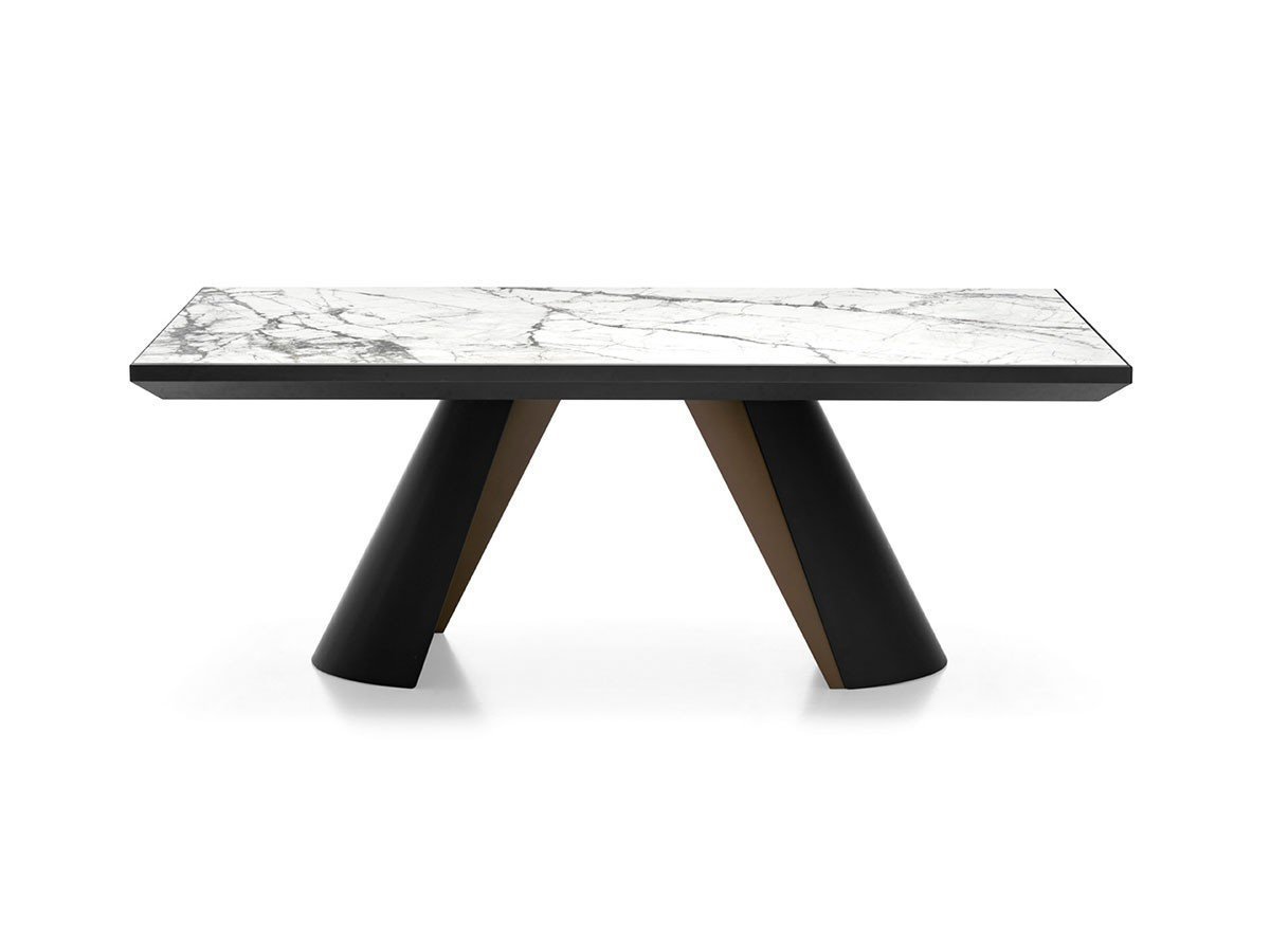 【カリガリス/Calligaris / GOODS】のAPIAN / アピアン CS/4132-R 200 インテリア・キッズ・メンズ・レディースファッション・服の通販 founy(ファニー) 　テーブル　Table, Dining Table　メタル　Metal, Metal Parts　ホーム・キャンプ・アウトドア・お取り寄せ　Home Living / Home & Lifestyle / Camping Gear / Outdoor Camping　家具・インテリア　Home Furniture & Interior. Stylish & Functional Living Spaces　テーブル　Dining, Coffee & Side Tables　ダイニングテーブル・食卓テーブル　Dining Tables　天板は幅200 / 300cmの2段階に伸長可能です。|ID: prp329100003463677 ipo3291000000036859639