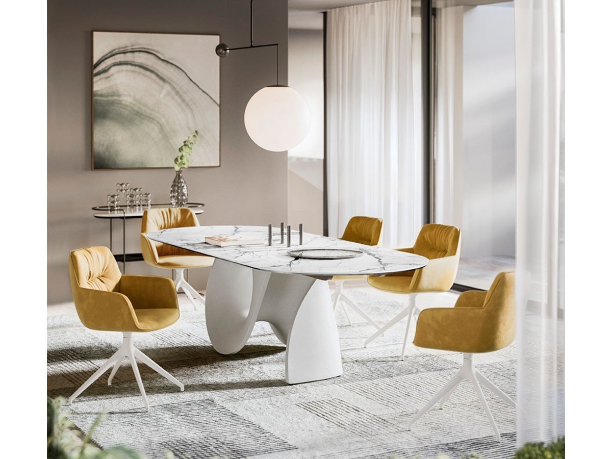 【カリガリス/Calligaris / GOODS】のCOCOON / コクーン CS/2085-BI 180 インテリア・キッズ・メンズ・レディースファッション・服の通販 founy(ファニー) 　送料無料　Free Shipping　コクーン　Cocoon, Cocoon Silhouette　シャーリング　Shirring, Ruched　スリム　Slim, Slim Fit　ファブリック　Fabric, Textile　モダン　Modern, Contemporary　ワーク　Workwear, Utility Style　ホーム・キャンプ・アウトドア・お取り寄せ　Home Living / Home & Lifestyle / Camping Gear / Outdoor Camping　家具・インテリア　Home Furniture & Interior. Stylish & Functional Living Spaces　チェア・椅子　Seating & Chairs　オフィスチェア・在宅ワーク用チェア　Office & Desk Chairs　|ID: prp329100003463690 ipo3291000000035371252