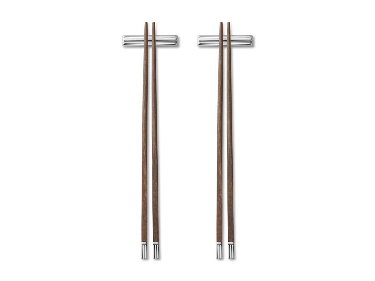 【ジョージ ジェンセン/GEORG JENSEN / GOODS】のBERNADOTTE CHOPSTICKS 2 SETS WITH REST / ベルナドッテ 箸 2膳セット(箸置付) 人気、トレンドファッション・服の通販 founy(ファニー) 　送料無料　Free Shipping　エレガント 上品　Elegant　テーブル　Table　 other-1|ID: prp329100003466193 ipo3291000000022936911