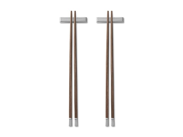 【ジョージ ジェンセン/GEORG JENSEN / GOODS】のBERNADOTTE CHOPSTICKS 2 SETS WITH REST / ベルナドッテ 箸 2膳セット(箸置付) インテリア・キッズ・メンズ・レディースファッション・服の通販 founy(ファニー) https://founy.com/ 送料無料 Free Shipping エレガント 上品 Elegant テーブル Table |ID: prp329100003466193 ipo3291000000030220120