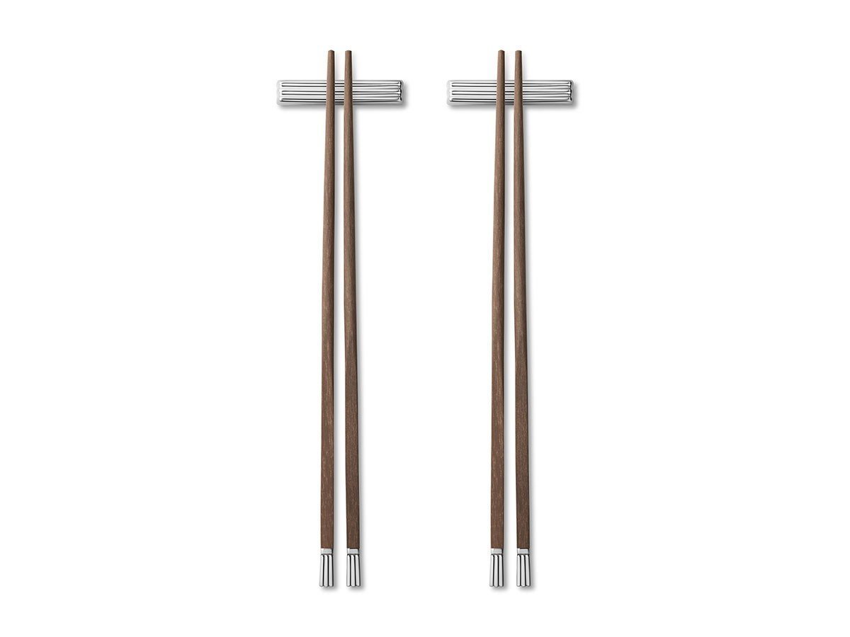 【ジョージ ジェンセン/GEORG JENSEN / GOODS】のBERNADOTTE CHOPSTICKS 2 SETS WITH REST / ベルナドッテ 箸 2膳セット(箸置付) 人気、トレンドファッション・服の通販 founy(ファニー) 　送料無料　Free Shipping　エレガント 上品　Elegant　テーブル　Table, Dining Table　 other-1|ID: prp329100003466193 ipo3291000000030220120