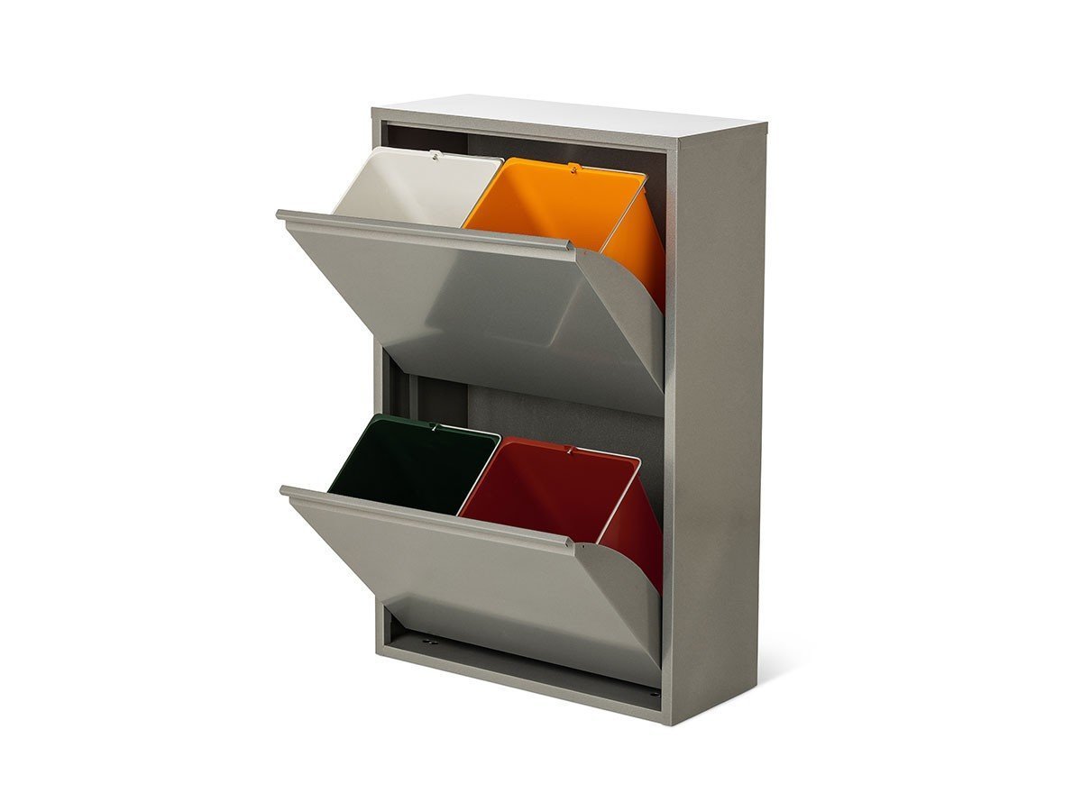【フライミー ベーシック/FLYMEe BASIC / GOODS】のDUST BOX / ダストボックス ワイド #114424 インテリア・キッズ・メンズ・レディースファッション・服の通販 founy(ファニー) 　送料無料　Free Shipping　インナー　Inner　カラフル　Colorful　シルバー　Silver　スリム　Slim　バケツ　Bucket　フィット　Fit　ボックス　Box　ワイド　Wide　ワンポイント　One Point　ホーム・キャンプ・アウトドア・お取り寄せ　Home,Garden,Outdoor,Camping Gear　家具・インテリア　Furniture　その他 インテリア雑貨、家具　Furniture, Interior, Others　グレー|ID: prp329100003478575 ipo3291000000030218717