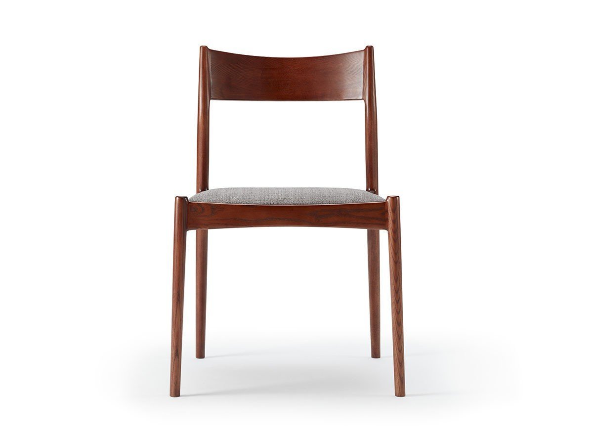 【マイルストーン/milestone / GOODS】のDINING CHAIR TYPE.1 / ダイニングチェア タイプ1 インテリア・キッズ・メンズ・レディースファッション・服の通販 founy(ファニー) 　送料無料　Free Shipping　クッション　Cushion　コレクション　Collection　シンプル　Simple　ファブリック　Fabric　フレーム　Flame　ホーム・キャンプ・アウトドア・お取り寄せ　Home,Garden,Outdoor,Camping Gear　家具・インテリア　Furniture　チェア・椅子　Chair　ダイニングチェア　Dining Chair　フレームブラウン、張地:ファブリック N5(基本色)|ID: prp329100003497486 ipo3291000000027114883