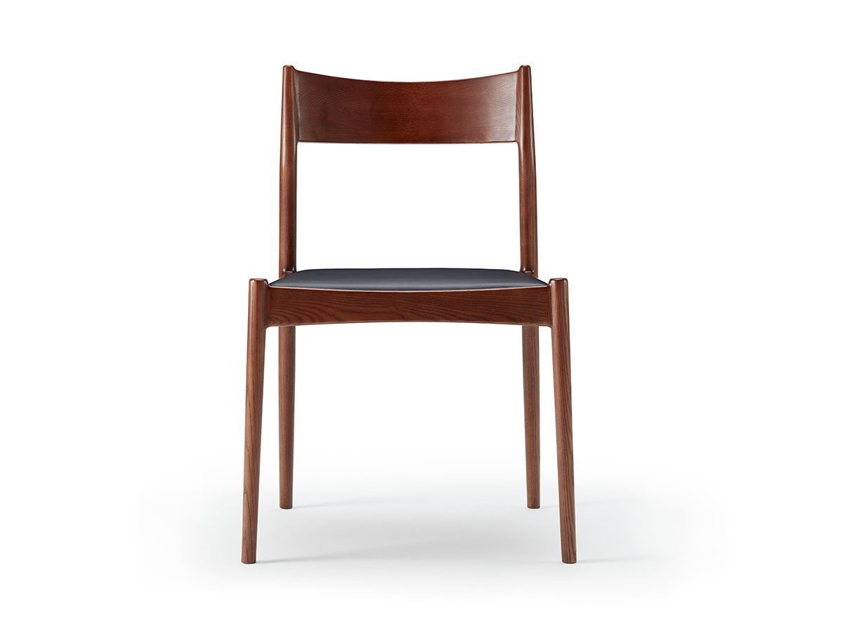 【マイルストーン/milestone / GOODS】のDINING CHAIR TYPE.1 / ダイニングチェア タイプ1 インテリア・キッズ・メンズ・レディースファッション・服の通販 founy(ファニー) 　送料無料　Free Shipping　クッション　Cushion, Throw Pillow　コレクション　Collection, Seasonal Line　シンプル　Simple, Minimal　ファブリック　Fabric, Textile　フレーム　Frame, Outline　ホーム・キャンプ・アウトドア・お取り寄せ　Home Living / Home & Lifestyle / Camping Gear / Outdoor Camping　家具・インテリア　Home Furniture & Interior. Stylish & Functional Living Spaces　チェア・椅子　Seating & Chairs　ダイニングチェア・木製チェア　Dining Chairs　フレームブラウン、張地:レザー S2(SAランク )|ID: prp329100003497486 ipo3291000000034282682