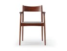 【マイルストーン/milestone / GOODS】のARM CHAIR TYPE.1 / アームチェア タイプ1 フレームブラウン、張地:ファブリック N5(基本色)|ID: prp329100003497490 ipo3291000000033463780