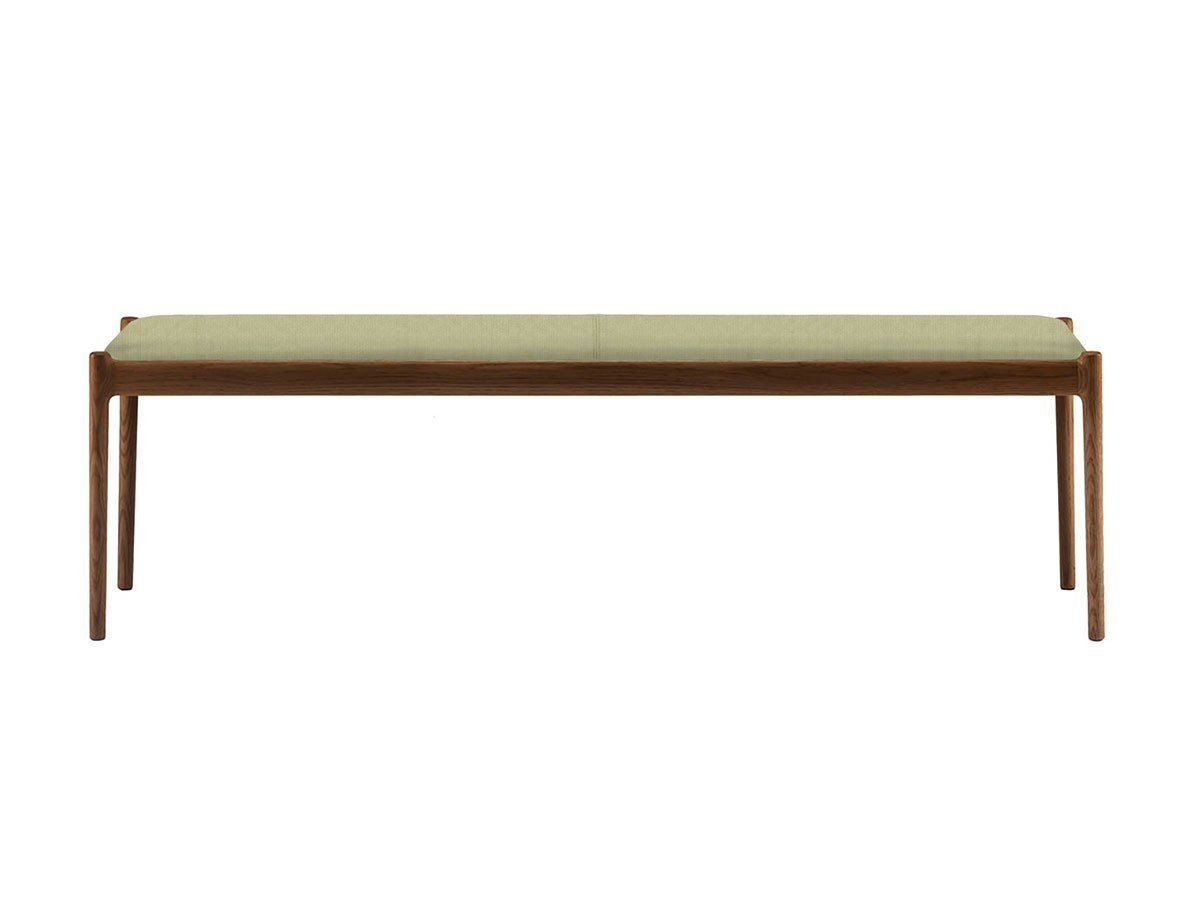 【ブリッジ/BRIDGE / GOODS】のBENCH 150 / ベンチ 150 インテリア・キッズ・メンズ・レディースファッション・服の通販 founy(ファニー) 　送料無料　Free Shipping　コレクション　Collection, Seasonal Line　シンプル　Simple, Minimal　フォルム　Silhouette, Form　モダン　Modern, Contemporary　ホーム・キャンプ・アウトドア・お取り寄せ　Home Living / Home & Lifestyle / Camping Gear / Outdoor Camping　家具・インテリア　Home Furniture & Interior. Stylish & Functional Living Spaces　チェア・椅子　Seating & Chairs　ダイニングベンチ・玄関ベンチ　Bench & Dining Benches　張地:N3 グリーン(Nランク)、フレームダークブラウン|ID: prp329100003497492 ipo3291000000036114860