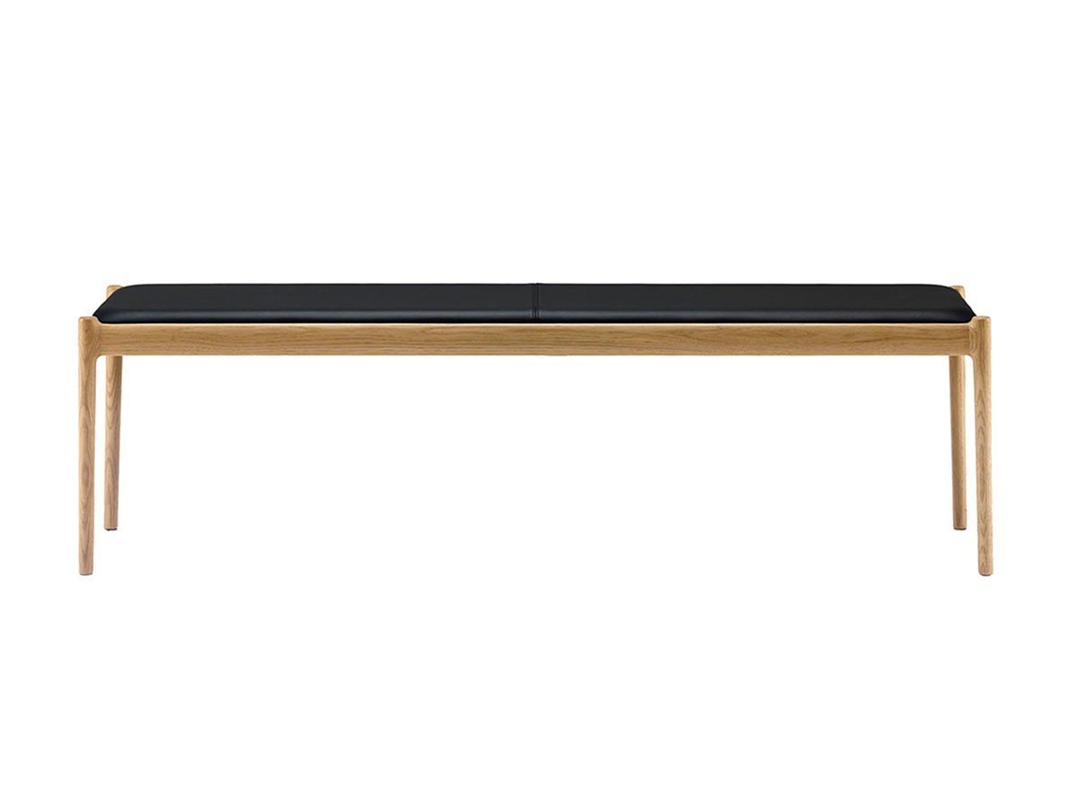 【ブリッジ/BRIDGE / GOODS】のBENCH 150 / ベンチ 150 インテリア・キッズ・メンズ・レディースファッション・服の通販 founy(ファニー) 　送料無料　Free Shipping　コレクション　Collection, Seasonal Line　シンプル　Simple, Minimal　フォルム　Silhouette, Form　モダン　Modern, Contemporary　ホーム・キャンプ・アウトドア・お取り寄せ　Home Living / Home & Lifestyle / Camping Gear / Outdoor Camping　家具・インテリア　Home Furniture & Interior. Stylish & Functional Living Spaces　チェア・椅子　Seating & Chairs　ダイニングベンチ・玄関ベンチ　Bench & Dining Benches　張地:R2 ブラック(PAランク 基本色)、フレームナチュラル|ID: prp329100003497492 ipo3291000000036114863
