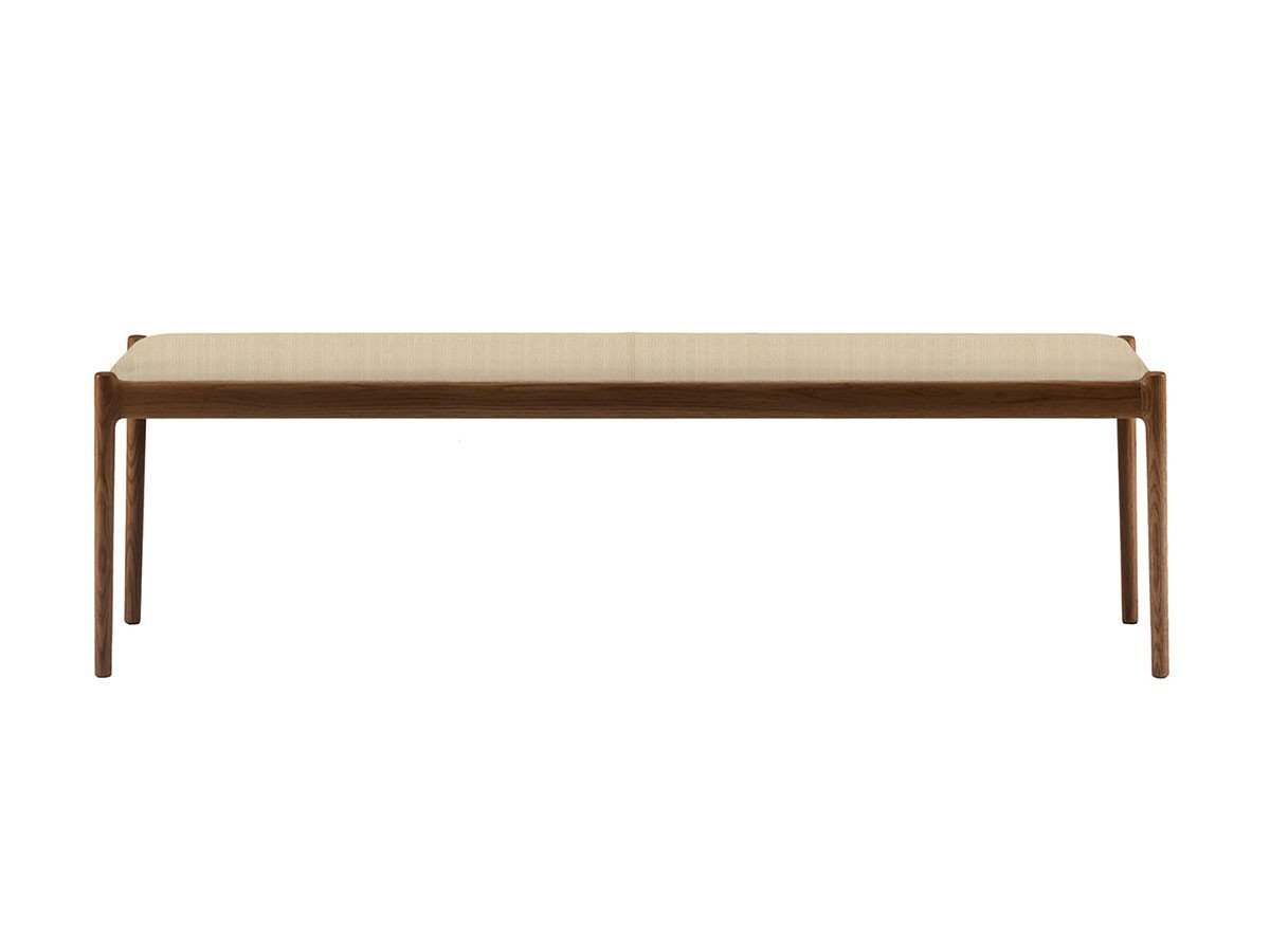 【ブリッジ/BRIDGE / GOODS】のBENCH 150 / ベンチ 150 インテリア・キッズ・メンズ・レディースファッション・服の通販 founy(ファニー) 　送料無料　Free Shipping　コレクション　Collection, Seasonal Line　シンプル　Simple, Minimal　フォルム　Silhouette, Form　モダン　Modern, Contemporary　ホーム・キャンプ・アウトドア・お取り寄せ　Home Living / Home & Lifestyle / Camping Gear / Outdoor Camping　家具・インテリア　Home Furniture & Interior. Stylish & Functional Living Spaces　チェア・椅子　Seating & Chairs　ダイニングベンチ・玄関ベンチ　Bench & Dining Benches　張地:K1 ベージュ(Kランク)、フレームダークブラウン|ID: prp329100003497492 ipo3291000000036114868