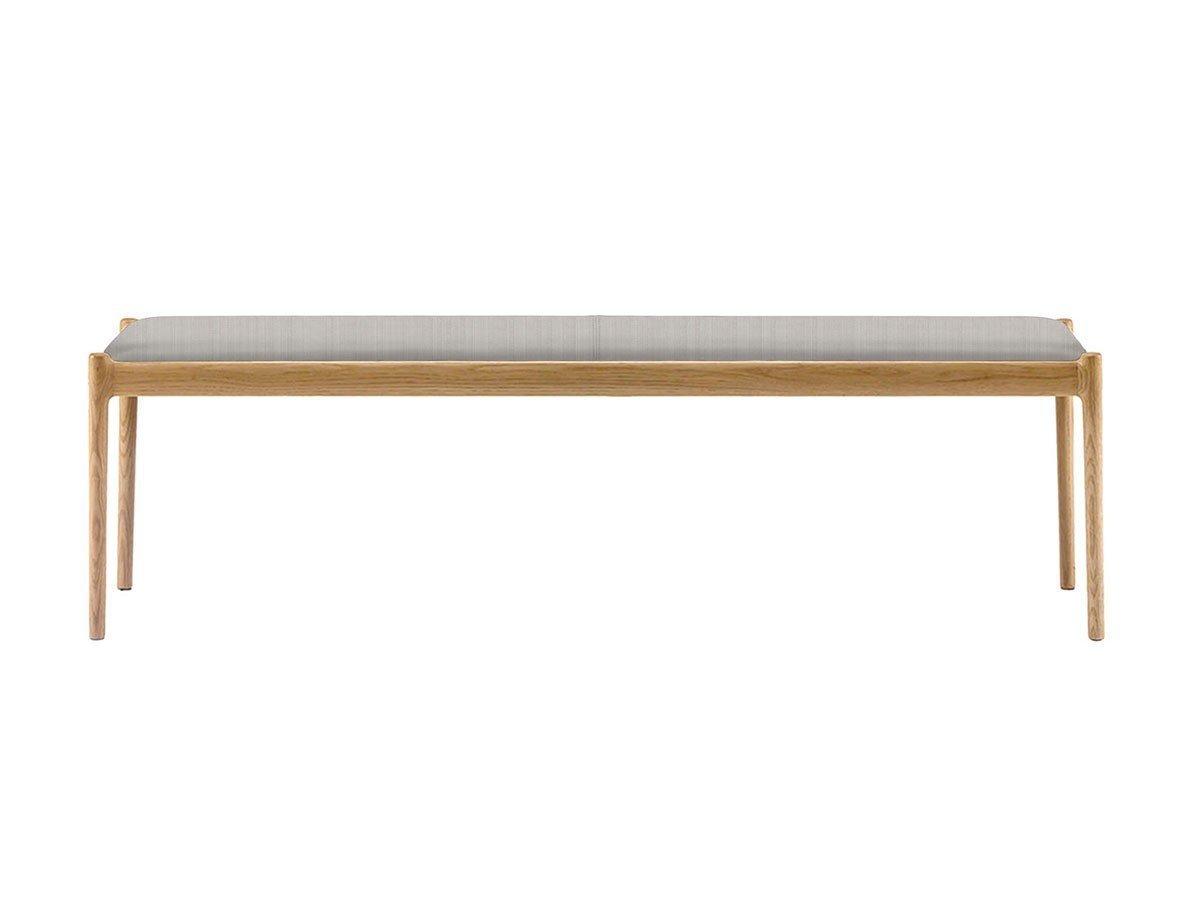 【ブリッジ/BRIDGE / GOODS】のBENCH 150 / ベンチ 150 インテリア・キッズ・メンズ・レディースファッション・服の通販 founy(ファニー) 　送料無料　Free Shipping　コレクション　Collection, Seasonal Line　シンプル　Simple, Minimal　フォルム　Silhouette, Form　モダン　Modern, Contemporary　ホーム・キャンプ・アウトドア・お取り寄せ　Home Living / Home & Lifestyle / Camping Gear / Outdoor Camping　家具・インテリア　Home Furniture & Interior. Stylish & Functional Living Spaces　チェア・椅子　Seating & Chairs　ダイニングベンチ・玄関ベンチ　Bench & Dining Benches　張地:N2 ライトグレー(Nランク)、フレームナチュラル|ID: prp329100003497492 ipo3291000000036114897
