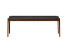 【ブリッジ/BRIDGE / GOODS】のBENCH 120 / ベンチ 120 張地:R2 ブラック(PAランク 基本色)、フレームダークブラウン|ID: prp329100003497493 ipo3291000000035930410