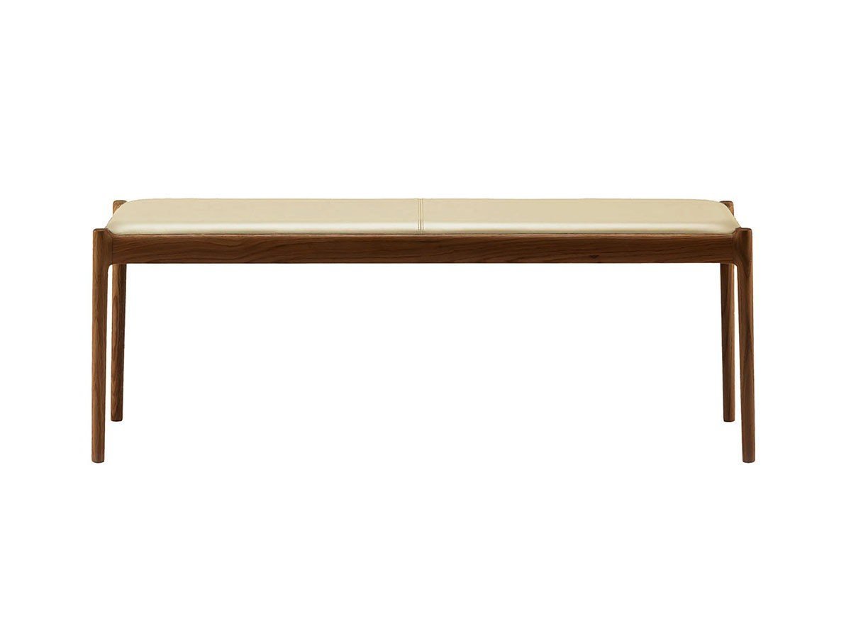 【ブリッジ/BRIDGE / GOODS】のBENCH 120 / ベンチ 120 インテリア・キッズ・メンズ・レディースファッション・服の通販 founy(ファニー) 　送料無料　Free Shipping　コレクション　Collection, Seasonal Line　シンプル　Simple, Minimal　フォルム　Silhouette, Form　モダン　Modern, Contemporary　ホーム・キャンプ・アウトドア・お取り寄せ　Home Living / Home & Lifestyle / Camping Gear / Outdoor Camping　家具・インテリア　Home Furniture & Interior. Stylish & Functional Living Spaces　チェア・椅子　Seating & Chairs　ダイニングベンチ・玄関ベンチ　Bench & Dining Benches　張地:R0 アイボリー(PAランク)、フレームダークブラウン|ID: prp329100003497493 ipo3291000000035930428