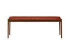 【ブリッジ/BRIDGE / GOODS】のBENCH 120 / ベンチ 120 張地:R6 ワインレッド(PAランク)、フレームダークブラウン|ID: prp329100003497493 ipo3291000000035930439