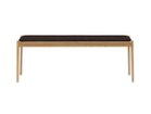 【ブリッジ/BRIDGE / GOODS】のBENCH 120 / ベンチ 120 張地:K6 ダークブラウン(Kランク)、フレームナチュラル|ID: prp329100003497493 ipo3291000000035930445