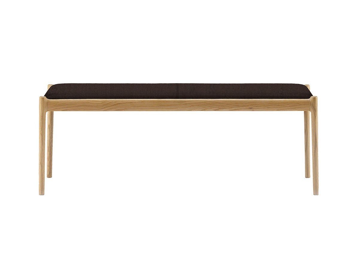 【ブリッジ/BRIDGE / GOODS】のBENCH 120 / ベンチ 120 インテリア・キッズ・メンズ・レディースファッション・服の通販 founy(ファニー) 　送料無料　Free Shipping　コレクション　Collection, Seasonal Line　シンプル　Simple, Minimal　フォルム　Silhouette, Form　モダン　Modern, Contemporary　ホーム・キャンプ・アウトドア・お取り寄せ　Home Living / Home & Lifestyle / Camping Gear / Outdoor Camping　家具・インテリア　Home Furniture & Interior. Stylish & Functional Living Spaces　チェア・椅子　Seating & Chairs　ダイニングベンチ・玄関ベンチ　Bench & Dining Benches　張地:K6 ダークブラウン(Kランク)、フレームナチュラル|ID: prp329100003497493 ipo3291000000035930445