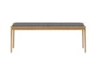 【ブリッジ/BRIDGE / GOODS】のBENCH 120 / ベンチ 120 張地:N5 ダークグレー(Nランク)、フレームナチュラル|ID: prp329100003497493 ipo3291000000035930451