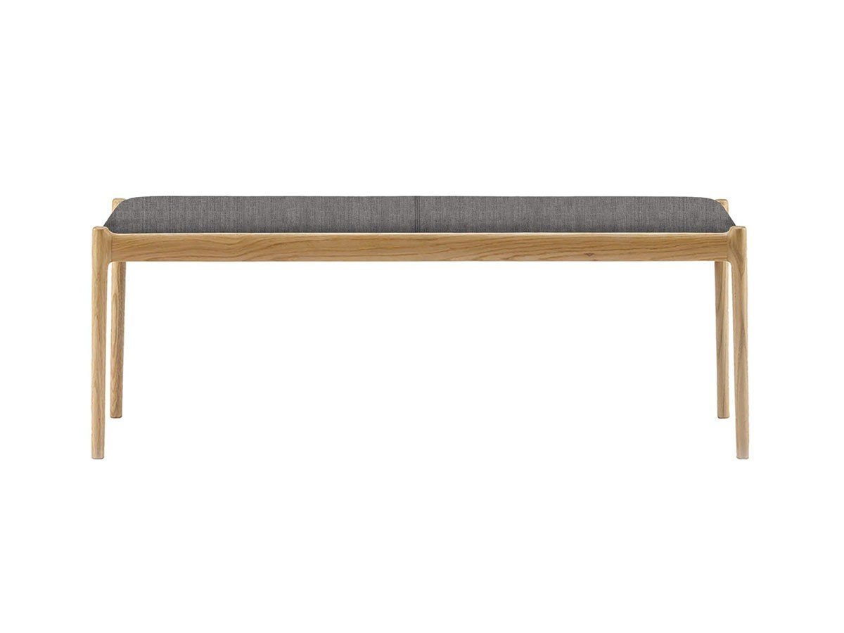 【ブリッジ/BRIDGE / GOODS】のBENCH 120 / ベンチ 120 インテリア・キッズ・メンズ・レディースファッション・服の通販 founy(ファニー) 　送料無料　Free Shipping　コレクション　Collection, Seasonal Line　シンプル　Simple, Minimal　フォルム　Silhouette, Form　モダン　Modern, Contemporary　ホーム・キャンプ・アウトドア・お取り寄せ　Home Living / Home & Lifestyle / Camping Gear / Outdoor Camping　家具・インテリア　Home Furniture & Interior. Stylish & Functional Living Spaces　チェア・椅子　Seating & Chairs　ダイニングベンチ・玄関ベンチ　Bench & Dining Benches　張地:N5 ダークグレー(Nランク)、フレームナチュラル|ID: prp329100003497493 ipo3291000000035930451