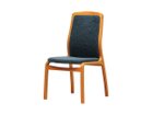 【天童木工/Tendo Mokko / GOODS】のDining Chair / ダイニングチェア T-5331WB 張地:マイカG B0659 ダークネイビー(グレードB)、フレームチェリー|ID:prp329100003498887