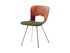 【天童木工/Tendo Mokko / GOODS】のDining Chair / ダイニングチェア T-3036SP-ST 張地:エヌシー B0146 オリーブグリーン(グレードB)|ID:prp329100003498888