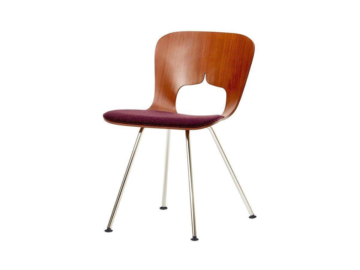 【天童木工/Tendo Mokko / GOODS】のDining Chair / ダイニングチェア T-3036SP-ST インテリア・キッズ・メンズ・レディースファッション・服の通販 founy(ファニー) 　送料無料　Free Shipping　コンパクト　Compact　フィット　Fit　フォルム　Form　ホーム・キャンプ・アウトドア・お取り寄せ　Home,Garden,Outdoor,Camping Gear　家具・インテリア　Home Furniture & Interior. Stylish & Functional Living Spaces　チェア・椅子　Chair　ダイニングチェア　Dining Chair　張地:エヌシー B0165 パープル(グレードB)|ID: prp329100003498888 ipo3291000000032152736