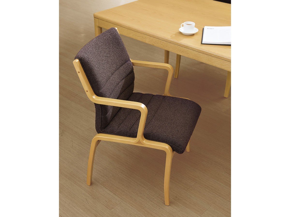 【天童木工/Tendo Mokko / GOODS】のDining Arm Chair / ダイニング アームチェア T-5577NA-ST 人気、トレンドファッション・服の通販 founy(ファニー) 　送料無料　Free Shipping　おすすめ　Recommend　フレーム　Flame　モダン　Modern　ホーム・キャンプ・アウトドア・お取り寄せ　Home,Garden,Outdoor,Camping Gear　家具・インテリア　Home Furniture & Interior. Stylish & Functional Living Spaces　チェア・椅子　Chair　ダイニングチェア　Dining Chair　ホーム・キャンプ・アウトドア・お取り寄せ　Home,Garden,Outdoor,Camping Gear　家具・インテリア　Home Furniture & Interior. Stylish & Functional Living Spaces　チェア・椅子　Chair　アームチェア　Armchair　other-3|ID: prp329100003498891 ipo3291000000031487976