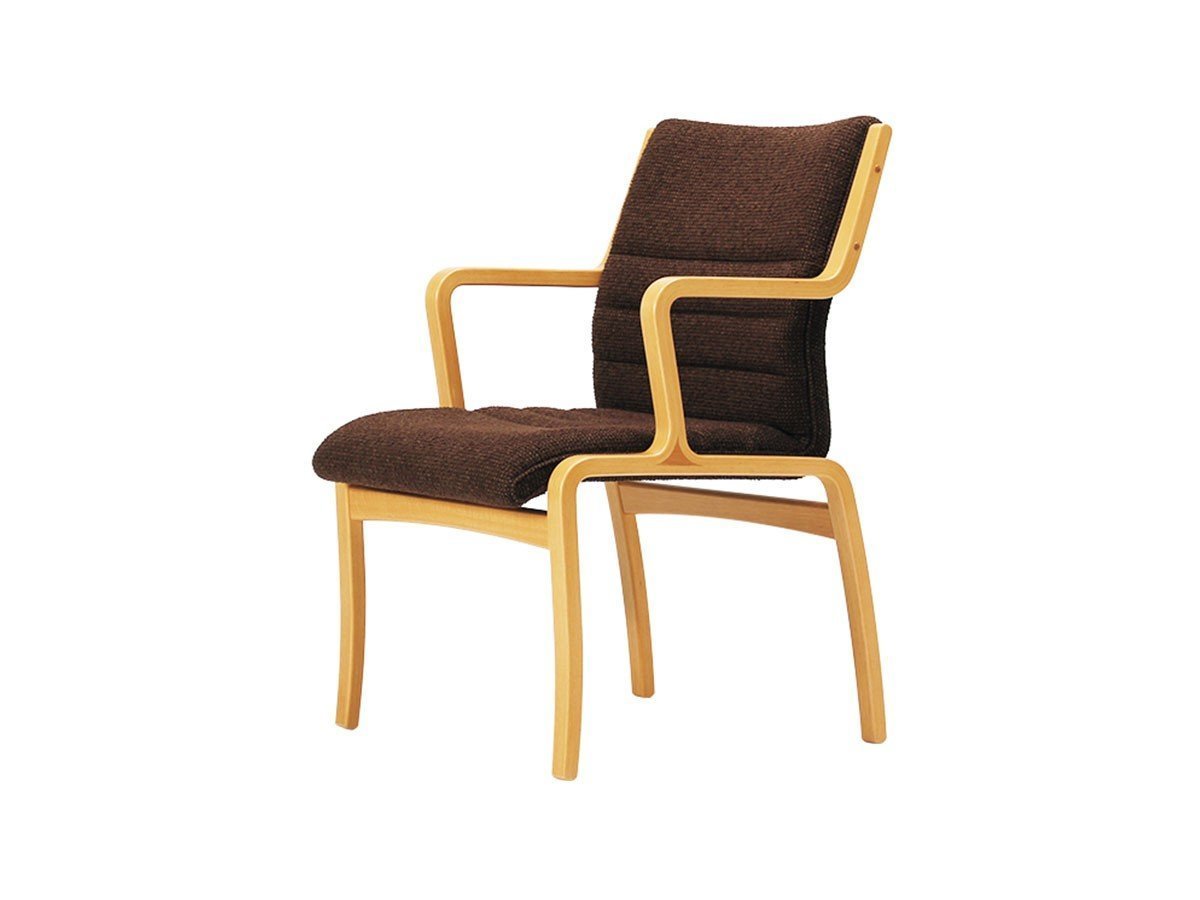 【天童木工/Tendo Mokko / GOODS】のDining Arm Chair / ダイニング アームチェア T-5577NA-ST インテリア・キッズ・メンズ・レディースファッション・服の通販 founy(ファニー) 送料無料 Free Shipping おすすめ Recommended / Our Picks フレーム Frame, Outline モダン Modern, Contemporary ホーム・キャンプ・アウトドア・お取り寄せ Home Living / Home & Lifestyle / Camping Gear / Outdoor Camping 家具・インテリア Home Furniture & Interior. Stylish & Functional Living Spaces チェア・椅子 Seating & Chairs ダイニングチェア・木製チェア Dining Chairs ホーム・キャンプ・アウトドア・お取り寄せ Home Living / Home & Lifestyle / Camping Gear / Outdoor Camping 家具・インテリア Home Furniture & Interior. Stylish & Functional Living Spaces チェア・椅子 Seating & Chairs アームチェア・アクセントチェア Armchairs & Accent Chairs 張地:ミナモ B0785 ブラウン(グレードB)|ID: prp329100003498891 ipo3291000000034797133