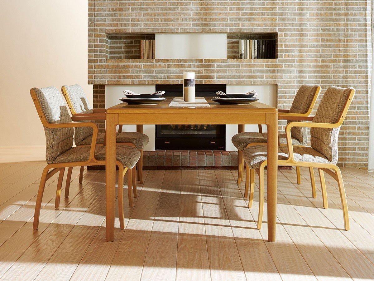 【天童木工/Tendo Mokko / GOODS】のDining Arm Chair / ダイニング アームチェア T-5577NA-ST インテリア・キッズ・メンズ・レディースファッション・服の通販 founy(ファニー) 送料無料 Free Shipping おすすめ Recommended / Our Picks フレーム Frame, Outline モダン Modern, Contemporary ホーム・キャンプ・アウトドア・お取り寄せ Home Living / Home & Lifestyle / Camping Gear / Outdoor Camping 家具・インテリア Home Furniture & Interior. Stylish & Functional Living Spaces チェア・椅子 Seating & Chairs ダイニングチェア・木製チェア Dining Chairs ホーム・キャンプ・アウトドア・お取り寄せ Home Living / Home & Lifestyle / Camping Gear / Outdoor Camping 家具・インテリア Home Furniture & Interior. Stylish & Functional Living Spaces チェア・椅子 Seating & Chairs アームチェア・アクセントチェア Armchairs & Accent Chairs 張地:サクソニー C0283 ライトブラウン(グレードC)|ID: prp329100003498891 ipo3291000000034797134