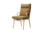 【天童木工/Tendo Mokko / GOODS】のDAN Highback Chair / ダン ハイバックチェア 張地:カッセル C0535 イエロー(グレードC)、フレームナチュラル|ID:prp329100003498892