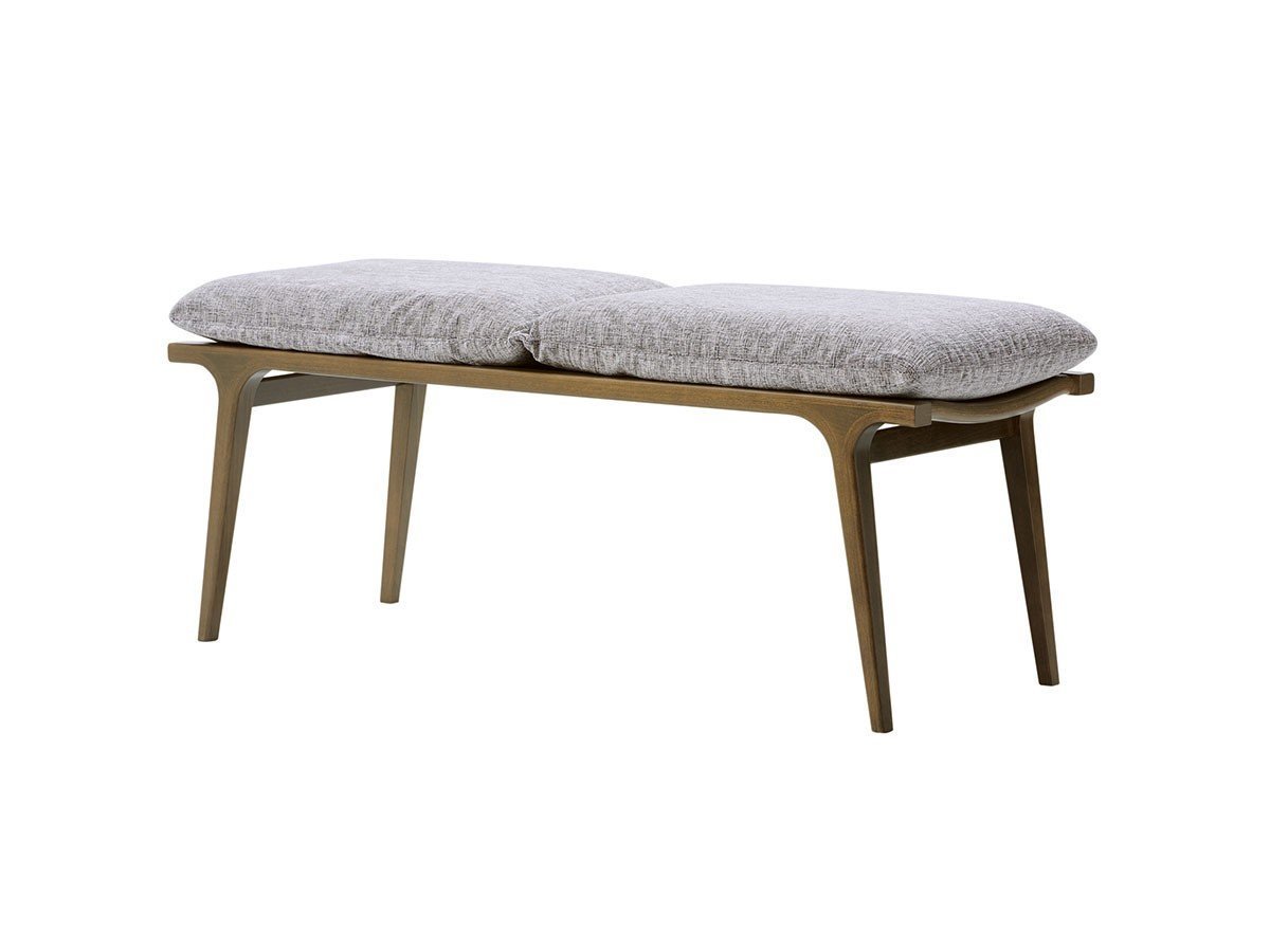 【天童木工/Tendo Mokko / GOODS】のDAN Bench / ダン ベンチ インテリア・キッズ・メンズ・レディースファッション・服の通販 founy(ファニー) 　送料無料　Free Shipping　テーブル　Table, Dining Table　ホーム・キャンプ・アウトドア・お取り寄せ　Home Living / Home & Lifestyle / Camping Gear / Outdoor Camping　家具・インテリア　Home Furniture & Interior. Stylish & Functional Living Spaces　チェア・椅子　Seating & Chairs　ダイニングベンチ・玄関ベンチ　Bench & Dining Benches　張地:カッセル C0593 ライトグレー(グレードC)、フレームホワイトビーチ / ブラウンウォール|ID: prp329100003498894 ipo3291000000035165704