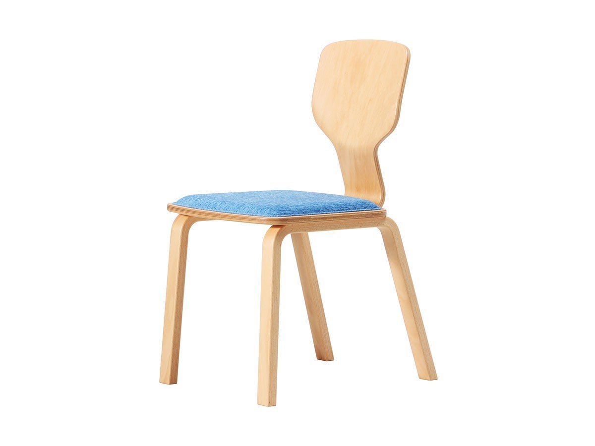 【天童木工/Tendo Mokko / GOODS】のChair / チェア T-0635WB-NT インテリア・キッズ・メンズ・レディースファッション・服の通販 founy(ファニー) 　送料無料　Free Shipping　シンプル　Simple　ホーム・キャンプ・アウトドア・お取り寄せ　Home,Garden,Outdoor,Camping Gear　家具・インテリア　Home Furniture & Interior. Stylish & Functional Living Spaces　チェア・椅子　Chair　ダイニングチェア　Dining Chair　張地:アネルカ A0453 ライトブルー(グレードA)|ID: prp329100003498898 ipo3291000000030214138