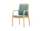 【天童木工/Tendo Mokko / GOODS】のArm Chair / アームチェア T-5333WB 張地:マイカG B0642 ターコイズ(グレードB)、フレームナチュラル|ID:prp329100003498906
