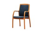 【天童木工/Tendo Mokko / GOODS】のArm Chair / アームチェア T-5333WB 張地:マイカG B0659 ダークネイビー(グレードB)、フレームチェリー|ID: prp329100003498906 ipo3291000000035584344