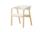 【天童木工/Tendo Mokko / GOODS】のArm Chair / アームチェア T-3228WB-NT 張地:オールマイティー V0101 ホワイト(グレードV)|ID:prp329100003498907