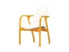 【天童木工/Tendo Mokko / GOODS】のAntler Arm Chair / アントラー アームチェア 張地:オールマイティー V0101 ホワイト(グレードV)、フレームナラ / スタンダード色|ID:prp329100003498909