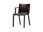 【天童木工/Tendo Mokko / GOODS】のPLYPLY Arm Chair / プライプライ アームチェア 板座 アッシュブラック|ID:prp329100003498917
