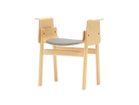 【天童木工/Tendo Mokko / GOODS】のSAND Backless Chair / サンド バックレスチェア 張座 張地:アトラス C0793 ライトグレー(グレードC)、フレームナチュラル|ID:prp329100003500759
