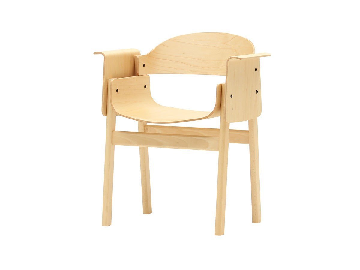 【天童木工/Tendo Mokko / GOODS】のSAND Arm Chair / サンド アームチェア 板座 インテリア・キッズ・メンズ・レディースファッション・服の通販 founy(ファニー) 　送料無料　Free Shipping　シンプル　Simple　エレガント 上品　Elegant　ホーム・キャンプ・アウトドア・お取り寄せ　Home,Garden,Outdoor,Camping Gear　家具・インテリア　Furniture　チェア・椅子　Chair　ダイニングチェア　Dining Chair　ホーム・キャンプ・アウトドア・お取り寄せ　Home,Garden,Outdoor,Camping Gear　家具・インテリア　Furniture　チェア・椅子　Chair　アームチェア　Armchair　ナチュラル|ID: prp329100003500760 ipo3291000000025325506