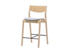 【天童木工/Tendo Mokko / GOODS】のRipple Counter Chair / リップル カウンターチェア ロー 張地:アトラス C0793 ライトグレー(グレードC)、フレームナチュラル|ID:prp329100003500762