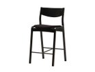 【天童木工/Tendo Mokko / GOODS】のRipple Counter Chair / リップル カウンターチェア ロー 張地:アトラス C0797 ダークグレー(グレードC)、フレームブラック|ID: prp329100003500762 ipo3291000000033985743