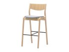 【天童木工/Tendo Mokko / GOODS】のRipple Counter Chair / リップル カウンターチェア ハイ 張地:アトラス C0793 ライトグレー(グレードC)、フレームナチュラル|ID:prp329100003500763