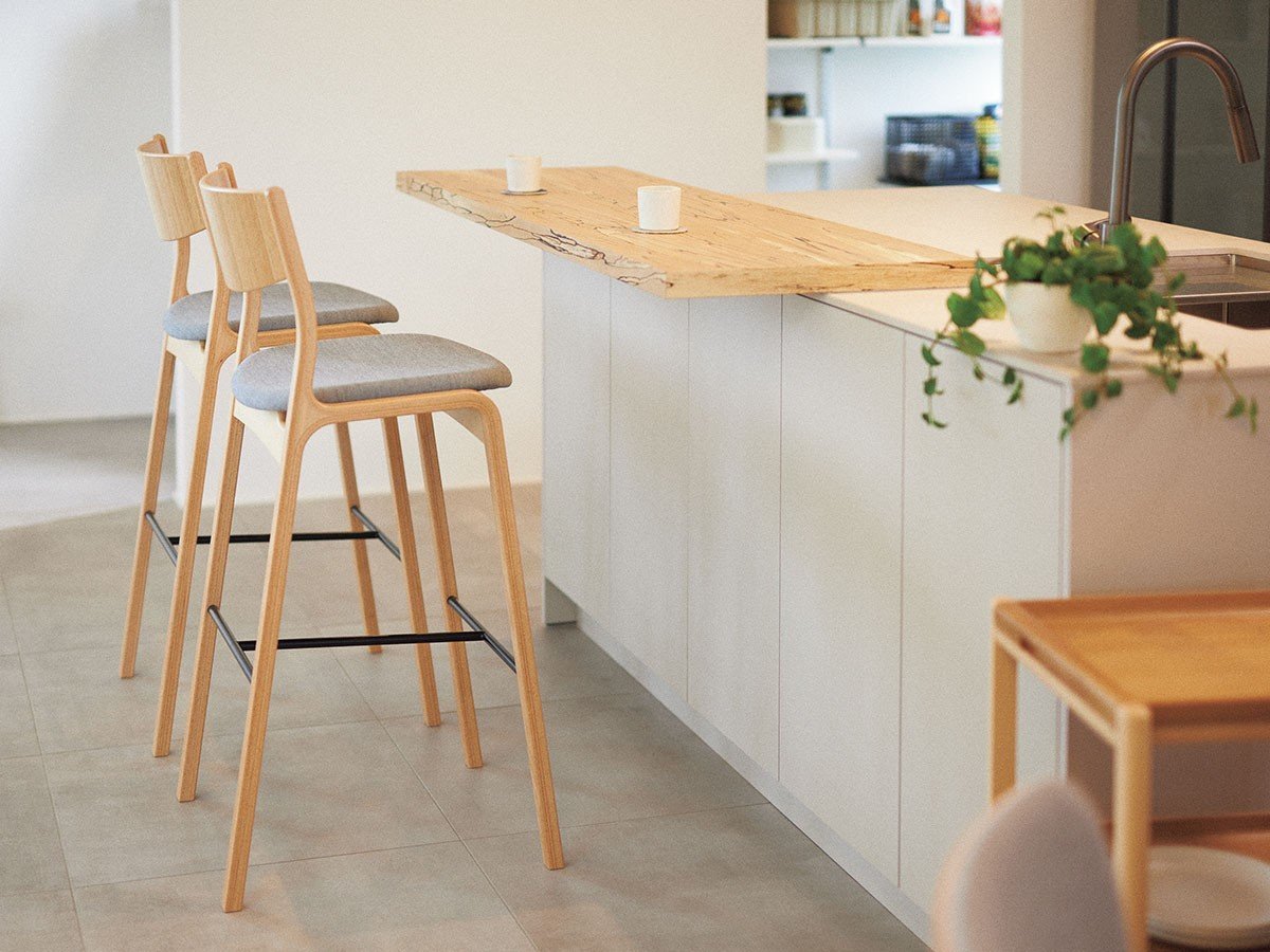 【天童木工/Tendo Mokko / GOODS】のRipple Counter Chair / リップル カウンターチェア ハイ 人気、トレンドファッション・服の通販 founy(ファニー) 　送料無料　Free Shipping　テーブル　Table　フィット　Fit　モダン　Modern　ホーム・キャンプ・アウトドア・お取り寄せ　Home,Garden,Outdoor,Camping Gear　家具・インテリア　Home Furniture & Interior. Stylish & Functional Living Spaces　チェア・椅子　Chair　カウンターチェア・ハイスツール　Counter Chair/High Stool　other-4|ID: prp329100003500763 ipo3291000000031487902