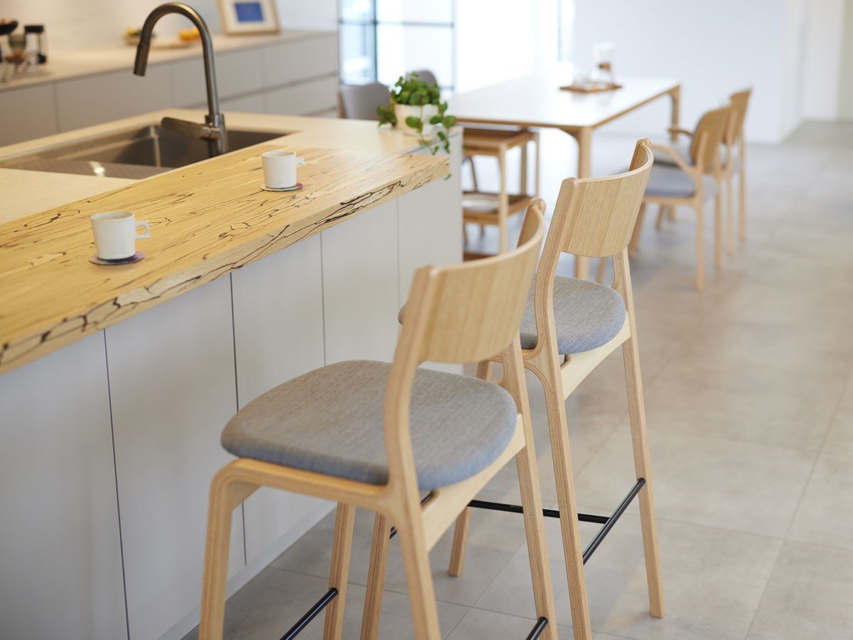 【天童木工/Tendo Mokko / GOODS】のRipple Counter Chair / リップル カウンターチェア ハイ 人気、トレンドファッション・服の通販 founy(ファニー) 　送料無料　Free Shipping　テーブル　Table　フィット　Fit　モダン　Modern　ホーム・キャンプ・アウトドア・お取り寄せ　Home,Garden,Outdoor,Camping Gear　家具・インテリア　Home Furniture & Interior. Stylish & Functional Living Spaces　チェア・椅子　Chair　カウンターチェア・ハイスツール　Counter Chair/High Stool　other-5|ID: prp329100003500763 ipo3291000000031487903