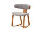 【天童木工/Tendo Mokko / GOODS】のSwing Chair / スウィング チェア ソリ脚 張地:コリーヌ2 D0603 アイボリー(グレードD)、フレームナラ / チェリー色|ID:prp329100003500766