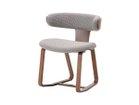 【天童木工/Tendo Mokko / GOODS】のSwing Chair / スウィング チェア ソリ脚 張地:コリーヌ2 D0603 アイボリー(グレードD)、フレームナラ / ブラウンウォールナット色|ID: prp329100003500766 ipo3291000000033604318