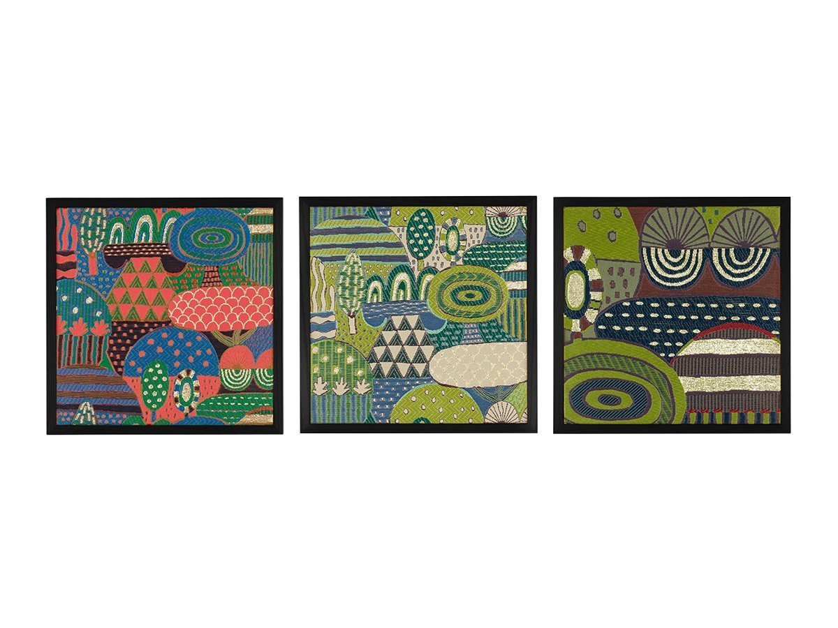 【フジエテキスタイル/FUJIE TEXTILE / GOODS】のTextile Art Collection 光る山 / テキスタイル アート コレクション 光る山 25 × 25cm 3枚セット 人気、トレンドファッション・服の通販 founy(ファニー) 　春　Spring　秋　Autumn/Fall　コレクション　Collection　フレーム　Flame　モチーフ　Motif　送料無料　Free Shipping　夏　Summer　other-2|ID: prp329100003507869 ipo3291000000031487802