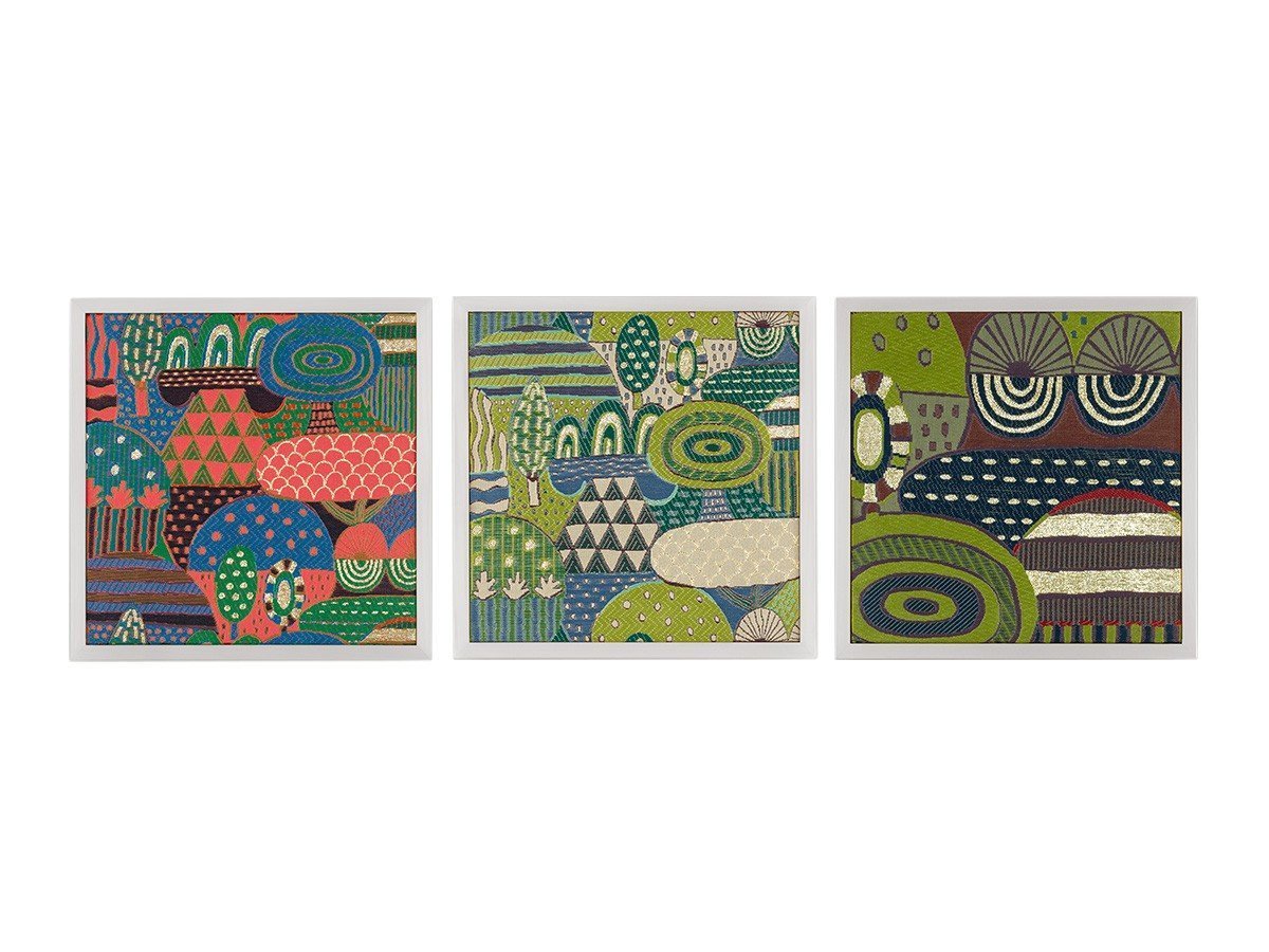 【フジエテキスタイル/FUJIE TEXTILE / GOODS】のTextile Art Collection 光る山 / テキスタイル アート コレクション 光る山 25 × 25cm 3枚セット 人気、トレンドファッション・服の通販 founy(ファニー) 　春　Spring　秋　Autumn/Fall　コレクション　Collection　フレーム　Flame　モチーフ　Motif　送料無料　Free Shipping　夏　Summer　other-3|ID: prp329100003507869 ipo3291000000031487803