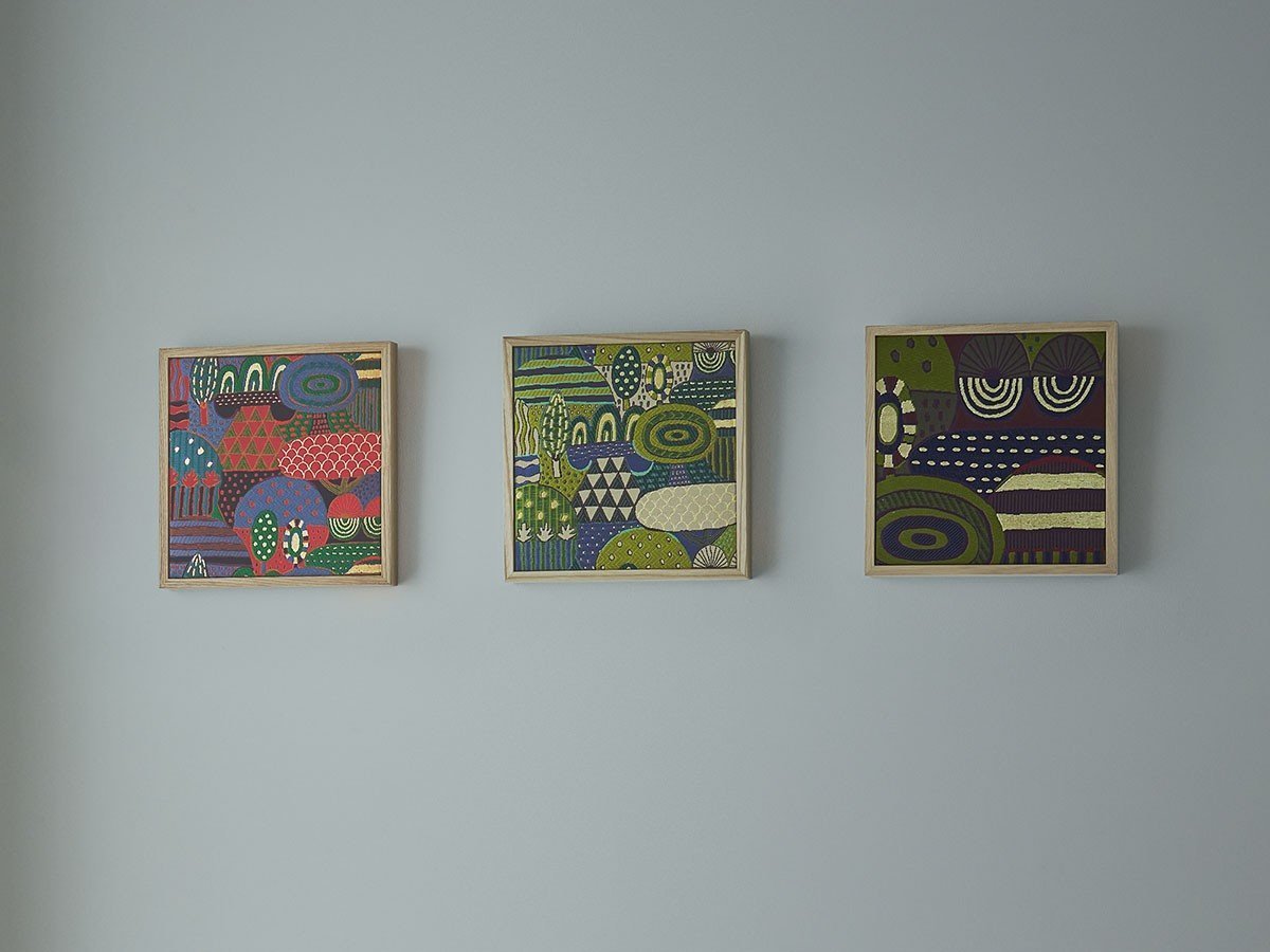 【フジエテキスタイル/FUJIE TEXTILE / GOODS】のTextile Art Collection 光る山 / テキスタイル アート コレクション 光る山 25 × 25cm 3枚セット 人気、トレンドファッション・服の通販 founy(ファニー) 　春　Spring　秋　Autumn/Fall　コレクション　Collection　フレーム　Flame　モチーフ　Motif　送料無料　Free Shipping　夏　Summer　other-5|ID: prp329100003507869 ipo3291000000031487805