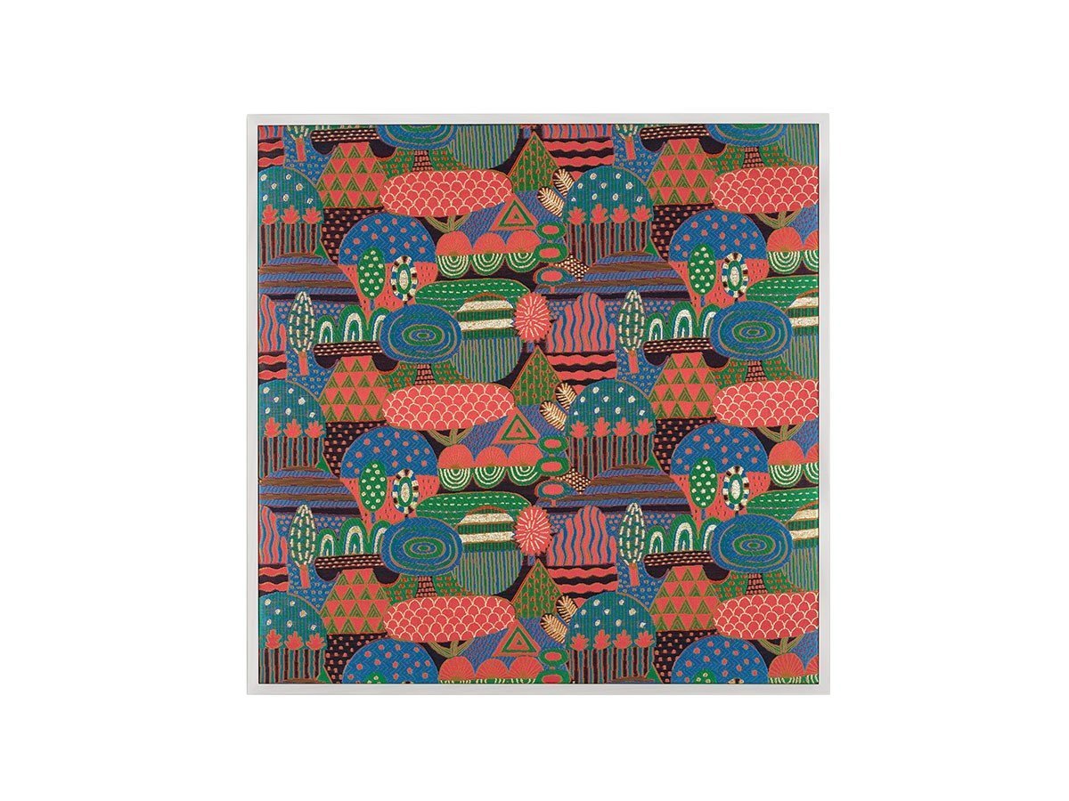 【フジエテキスタイル/FUJIE TEXTILE / GOODS】のTextile Art Collection 光る山 / テキスタイル アート コレクション 光る山 60 × 60cm インテリア・キッズ・メンズ・レディースファッション・服の通販 founy(ファニー) 　春　Spring　秋　Autumn/Fall　コレクション　Collection　フレーム　Flame　モチーフ　Motif　送料無料　Free Shipping　夏　Summer　パターン:クレナイノヤマ、フレームホワイト|ID: prp329100003507870 ipo3291000000030212046