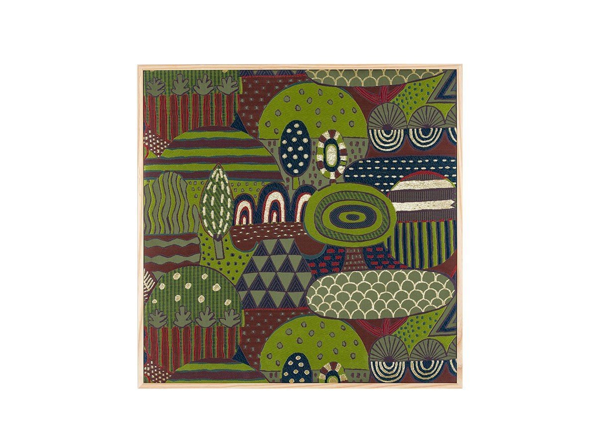 【フジエテキスタイル/FUJIE TEXTILE / GOODS】のTextile Art Collection 光る山 / テキスタイル アート コレクション 光る山 60 × 60cm 人気、トレンドファッション・服の通販 founy(ファニー) 　春　Spring　秋　Autumn/Fall　コレクション　Collection　フレーム　Flame　モチーフ　Motif　送料無料　Free Shipping　夏　Summer　other-2|ID: prp329100003507870 ipo3291000000031487807